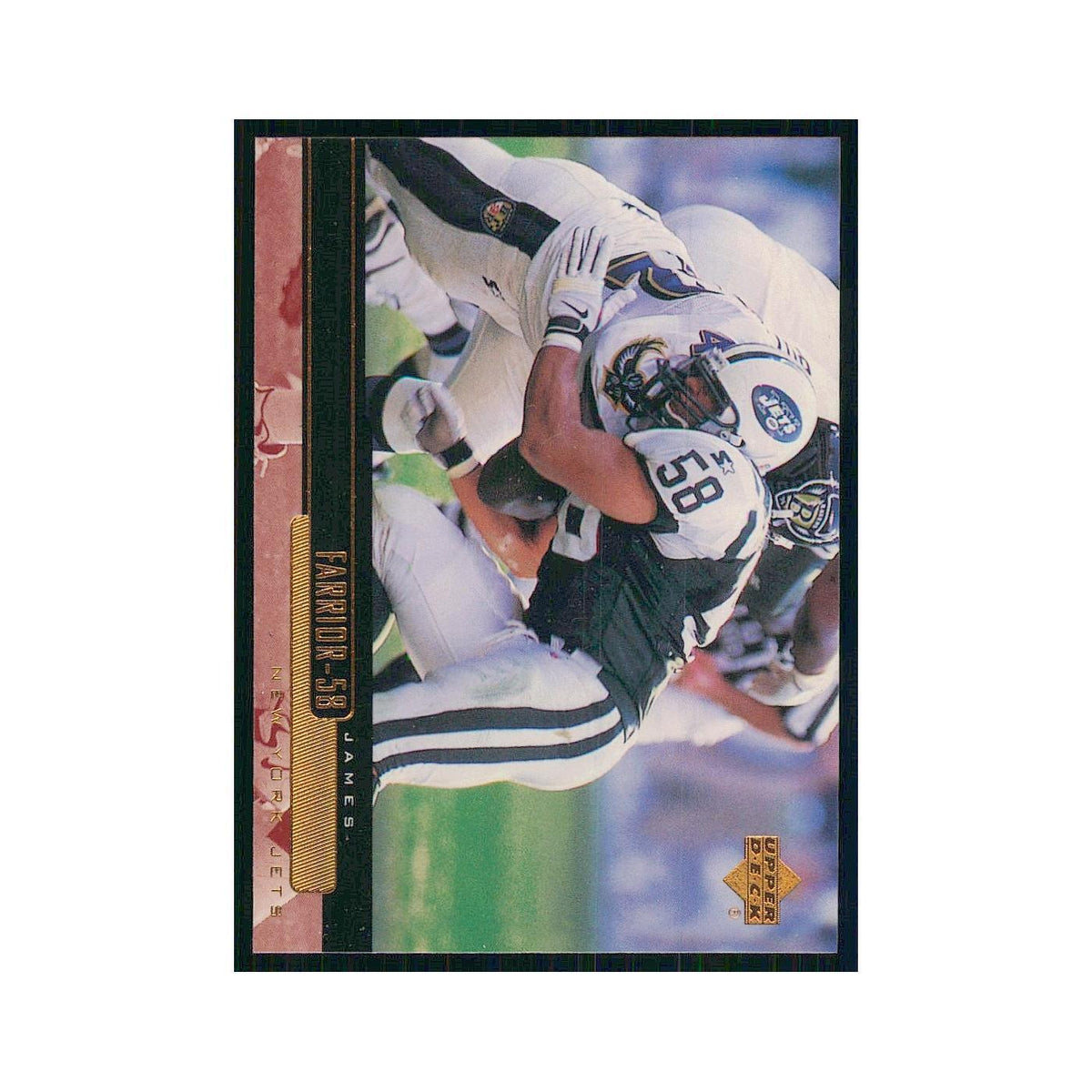 1999 Upper Deck James Farrior Jets #152