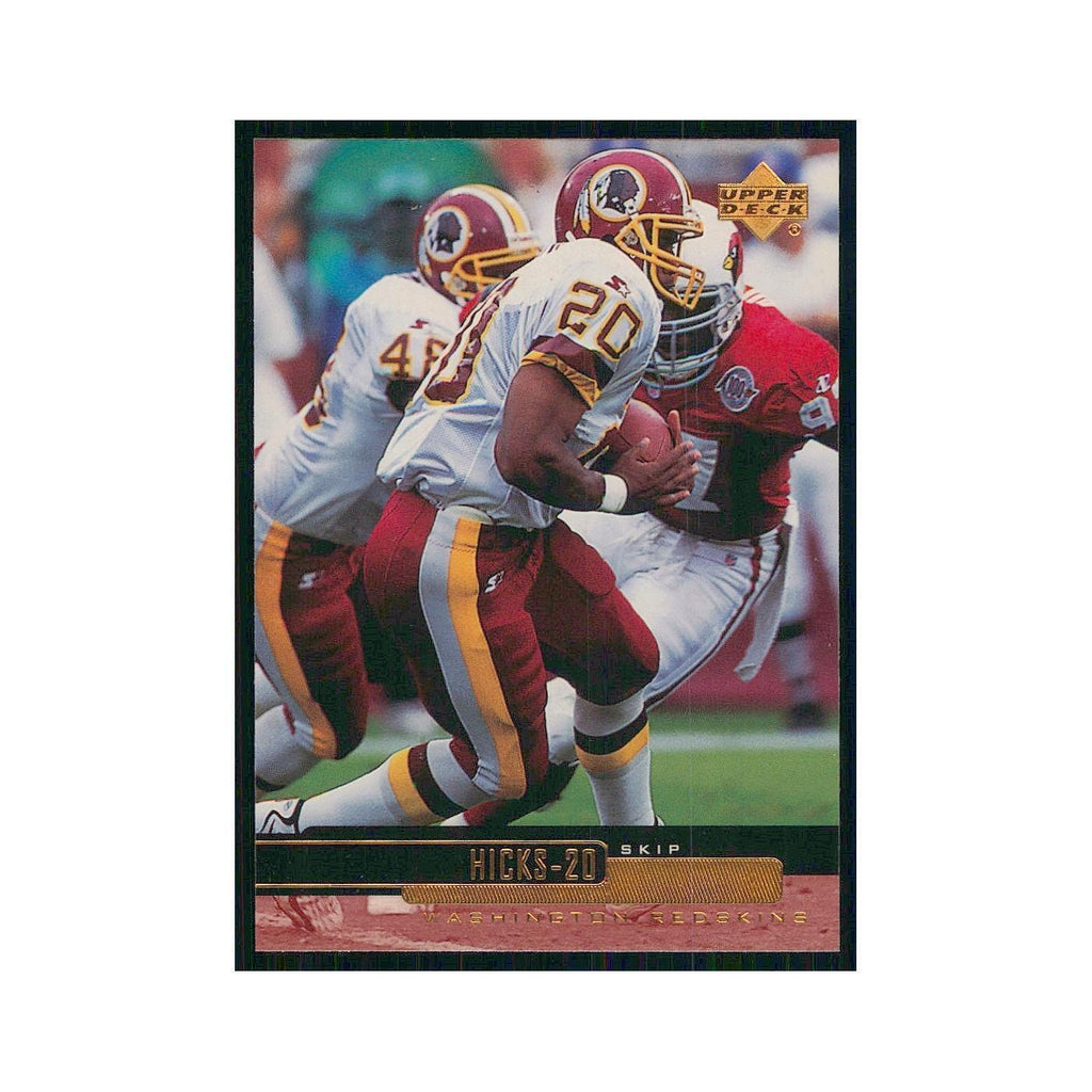1999 Upper Deck Skip Hicks Redskins #219