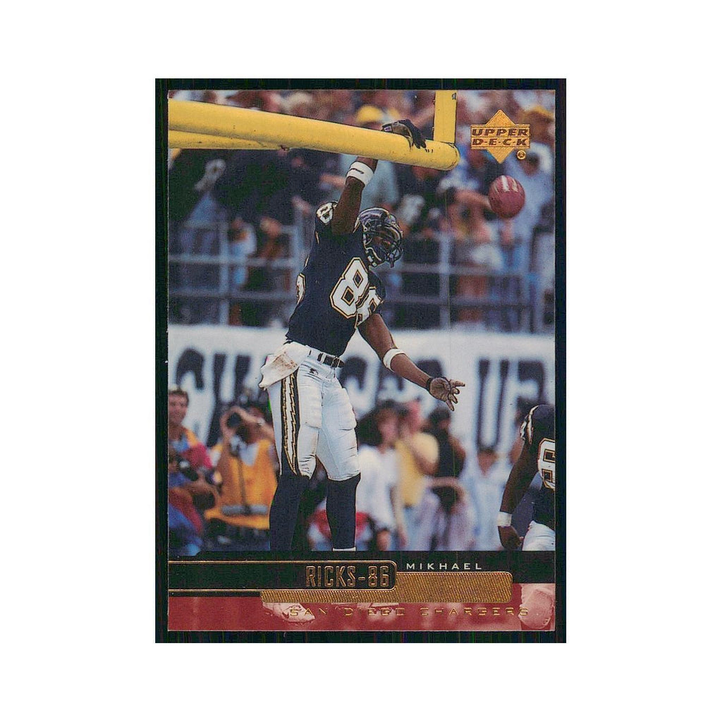 1999 Upper Deck Mikhael Ricks San Diego Chargers #187