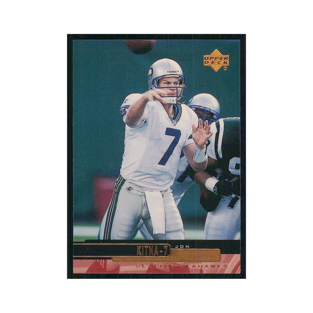 1999 Upper Deck Jon Kitna Seahawks #195