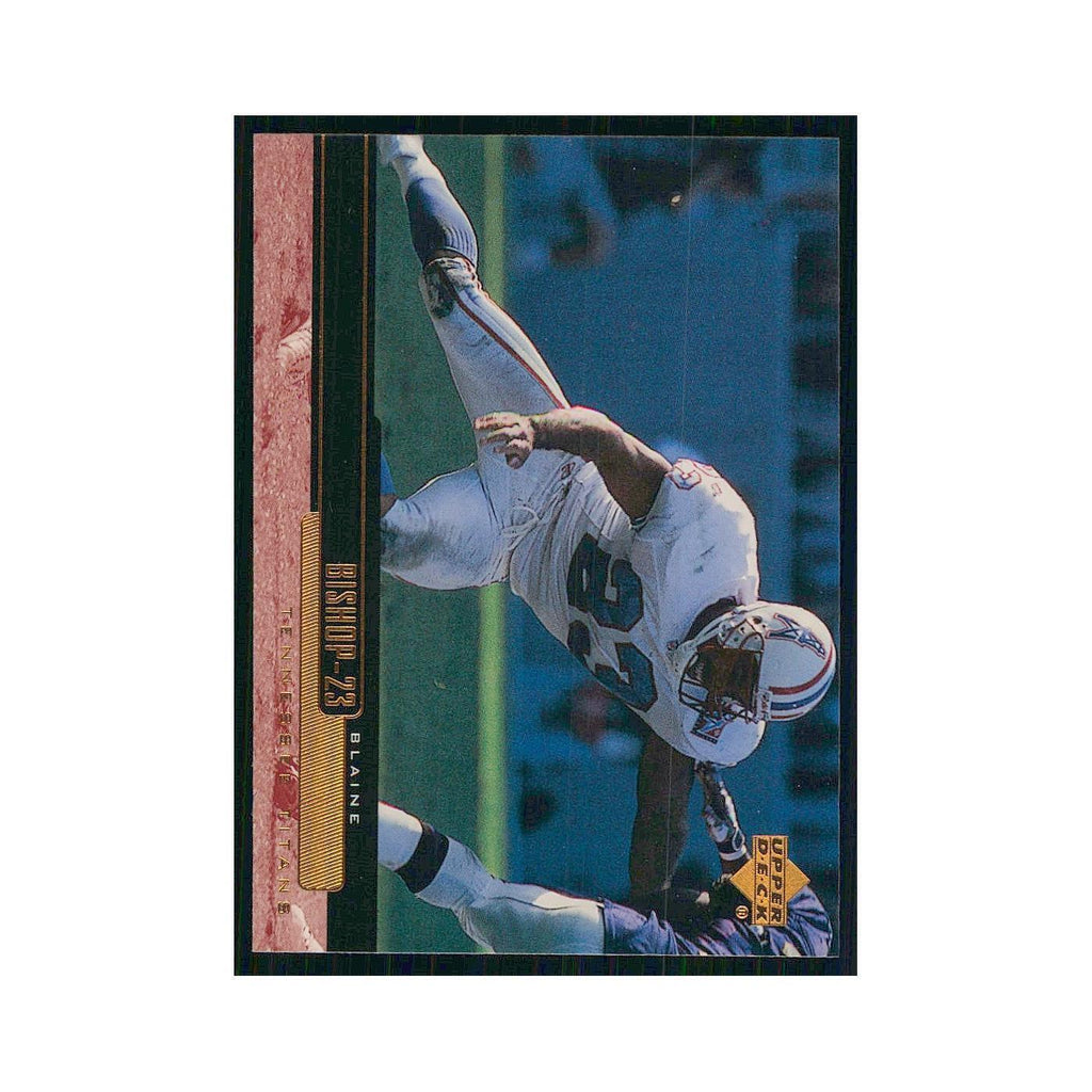 1999 Upper Deck Blaine Bishop Titans #214