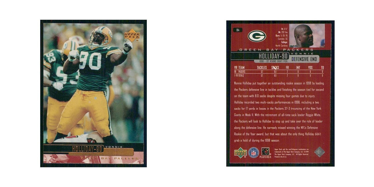 1999 Upper Deck Vonnie Holliday Packers #84