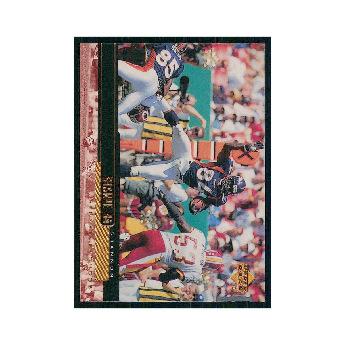 1999 Upper Deck Shannon Sharpe Broncos #72