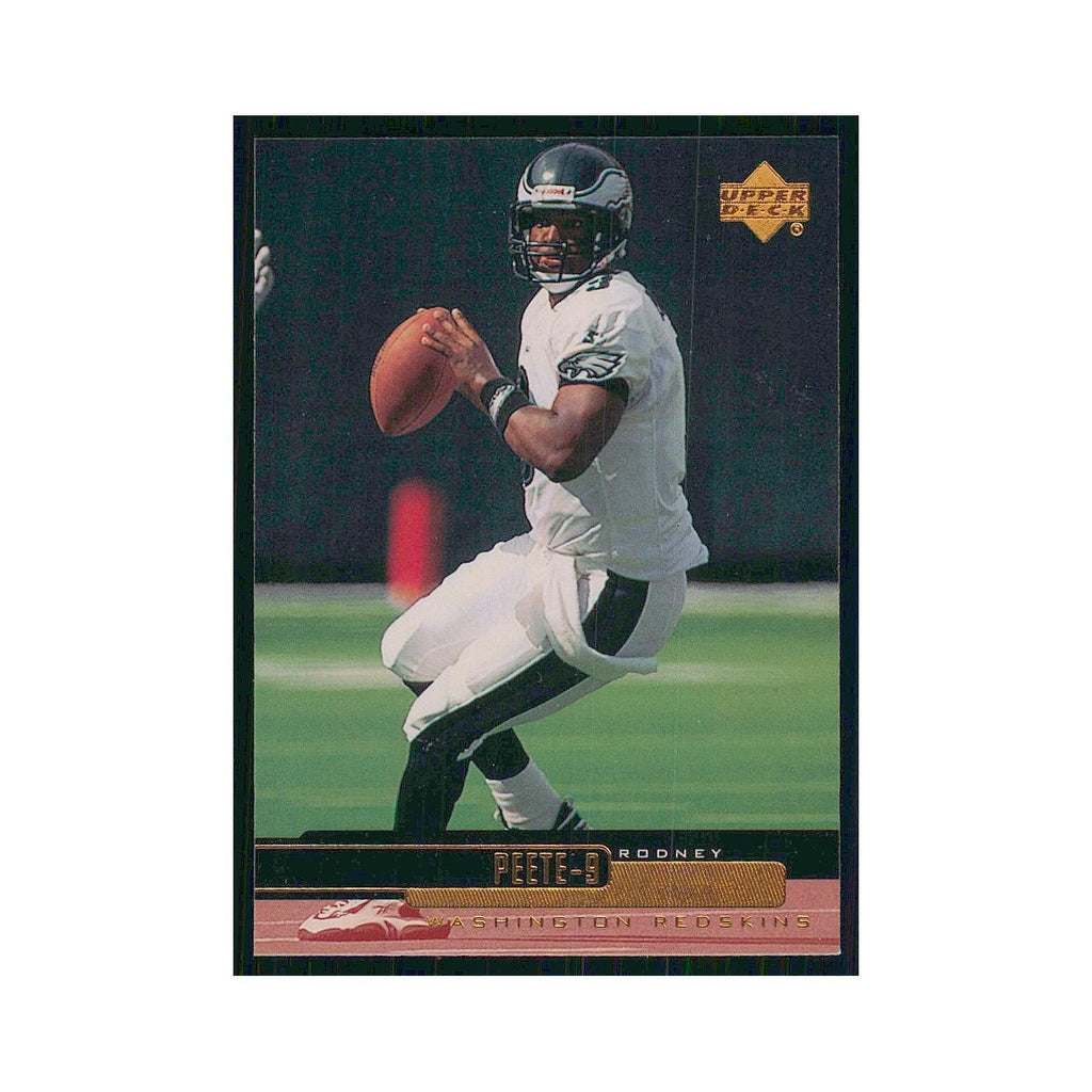 1999 Upper Deck Rodney Peete Redskins #217