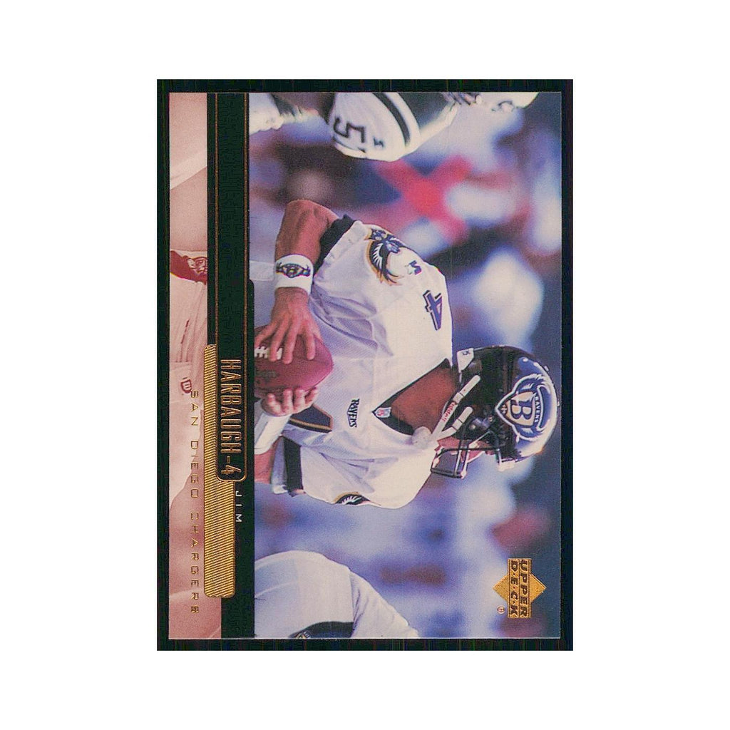1999 Upper Deck Jim Harbaugh Ravens #181