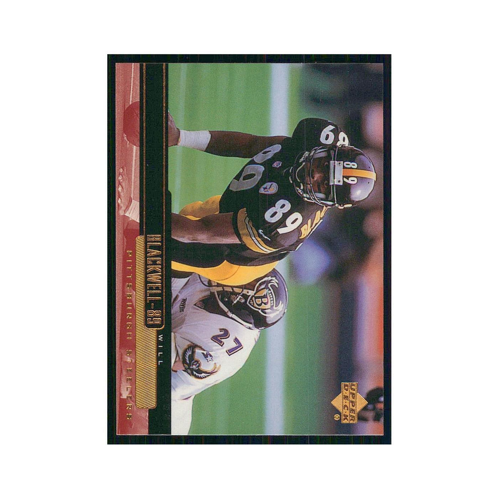1999 Upper Deck Will Blackwell Steelers #169