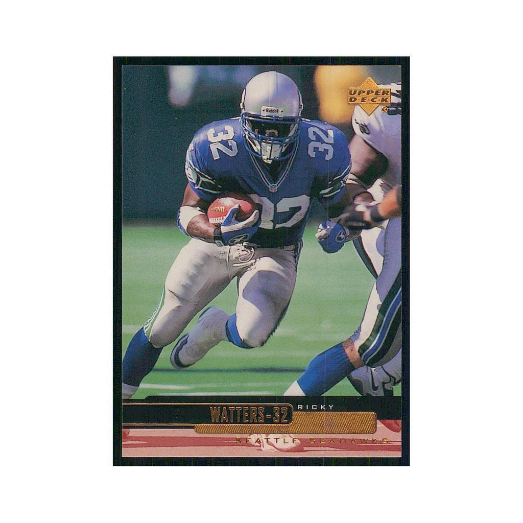 1999 Upper Deck Ricky Watters Seahawks #198