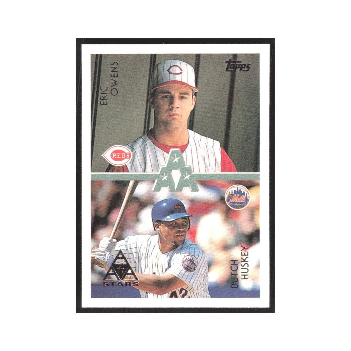 1996 Topps Eric Owens/Butch Huskey #104