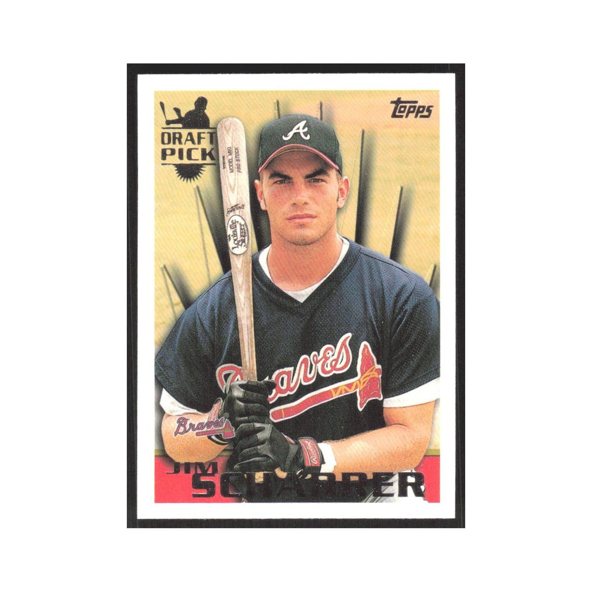 1996 Topps Jim Scharrer Braves #21