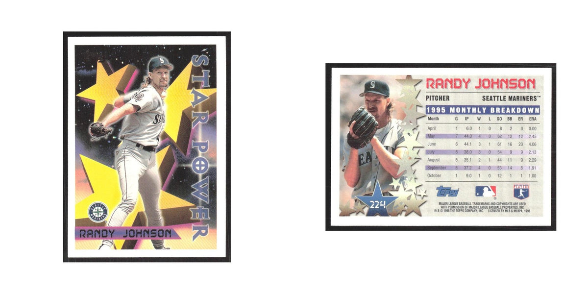 1996 Topps Randy Johnson Mariners #224