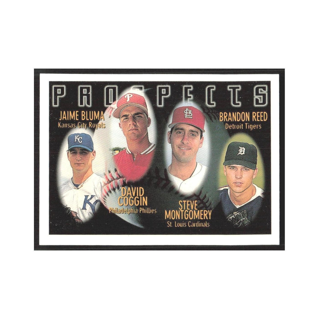 1996 Topps Jaime Bluma/Dave Coggin/Steve Montgomery/Brandon Reed #431