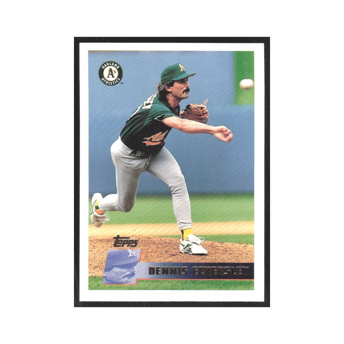 1996 Topps Dennis Eckersley Athletics #368
