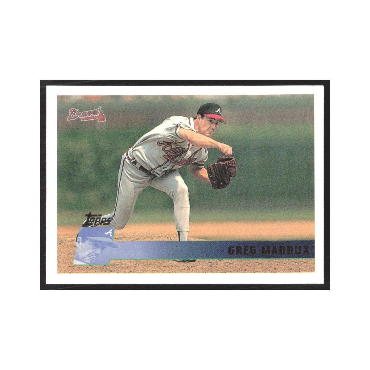 1996 Topps Greg Maddux Braves #318