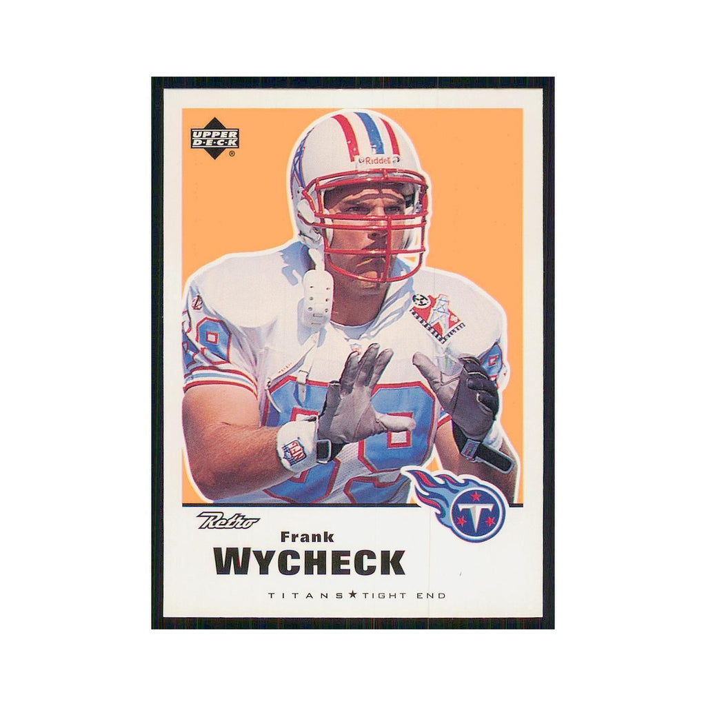 1999 Upper Deck Retro Frank Wycheck Titans #159