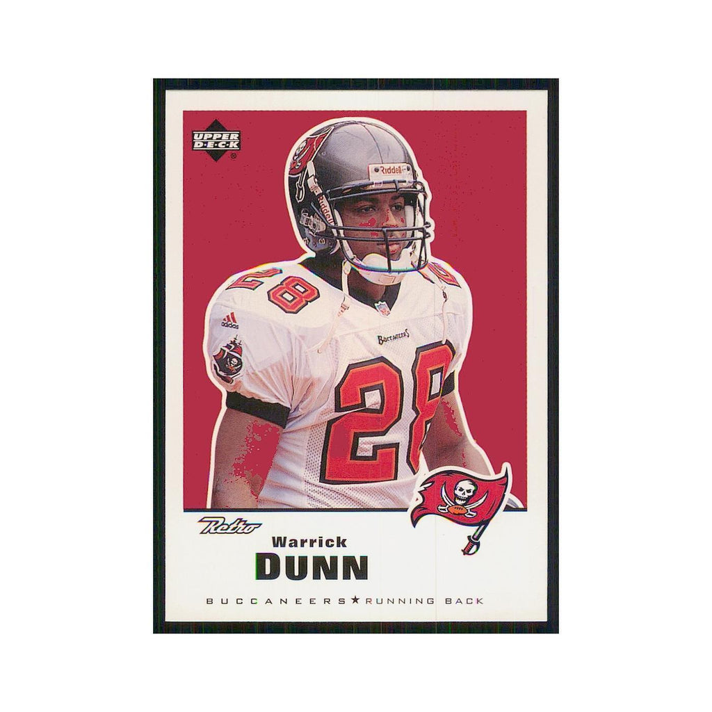1999 Upper Deck Retro Warrick Dunn Buccaneers #153