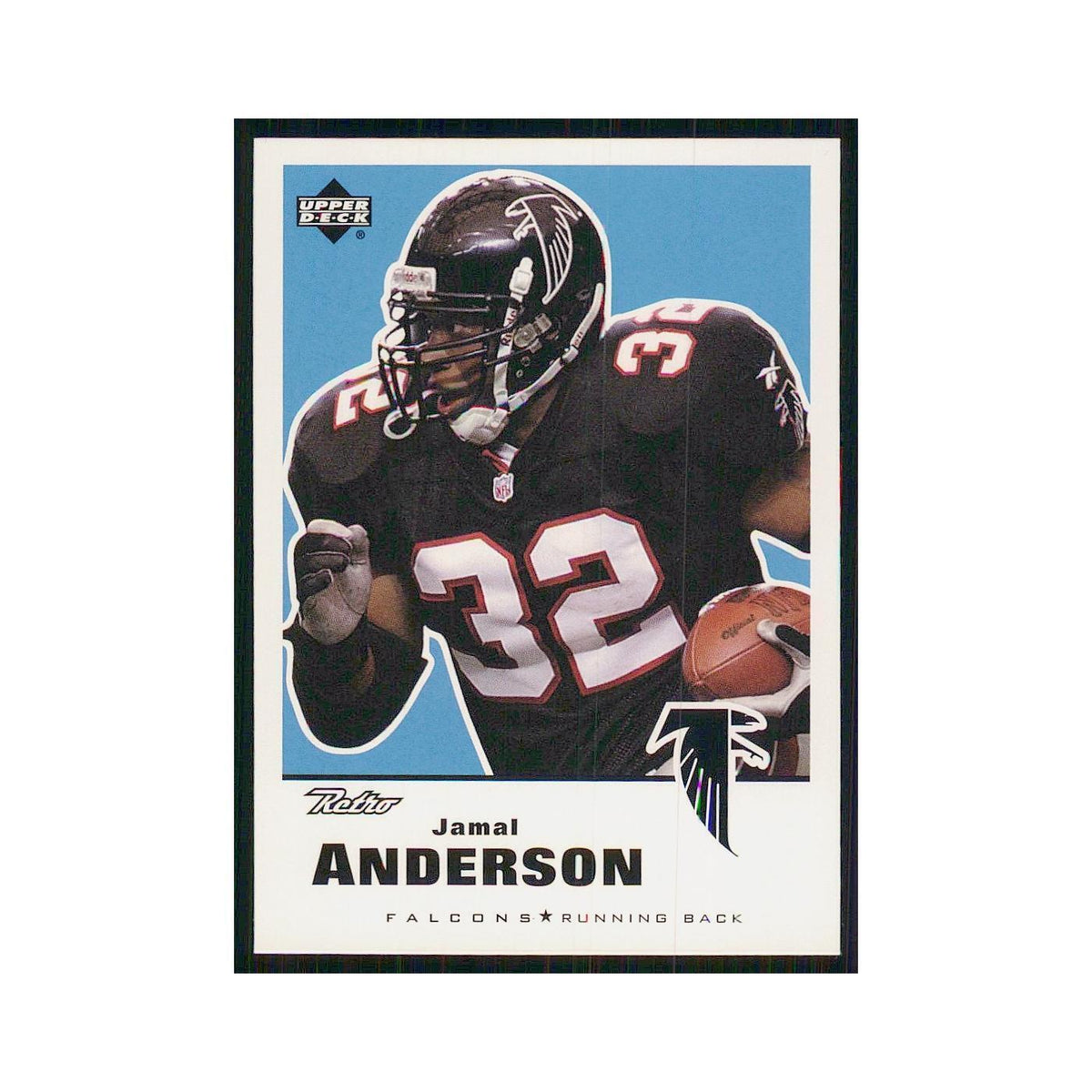 1999 Upper Deck Retro Jamal Anderson Falcons #8