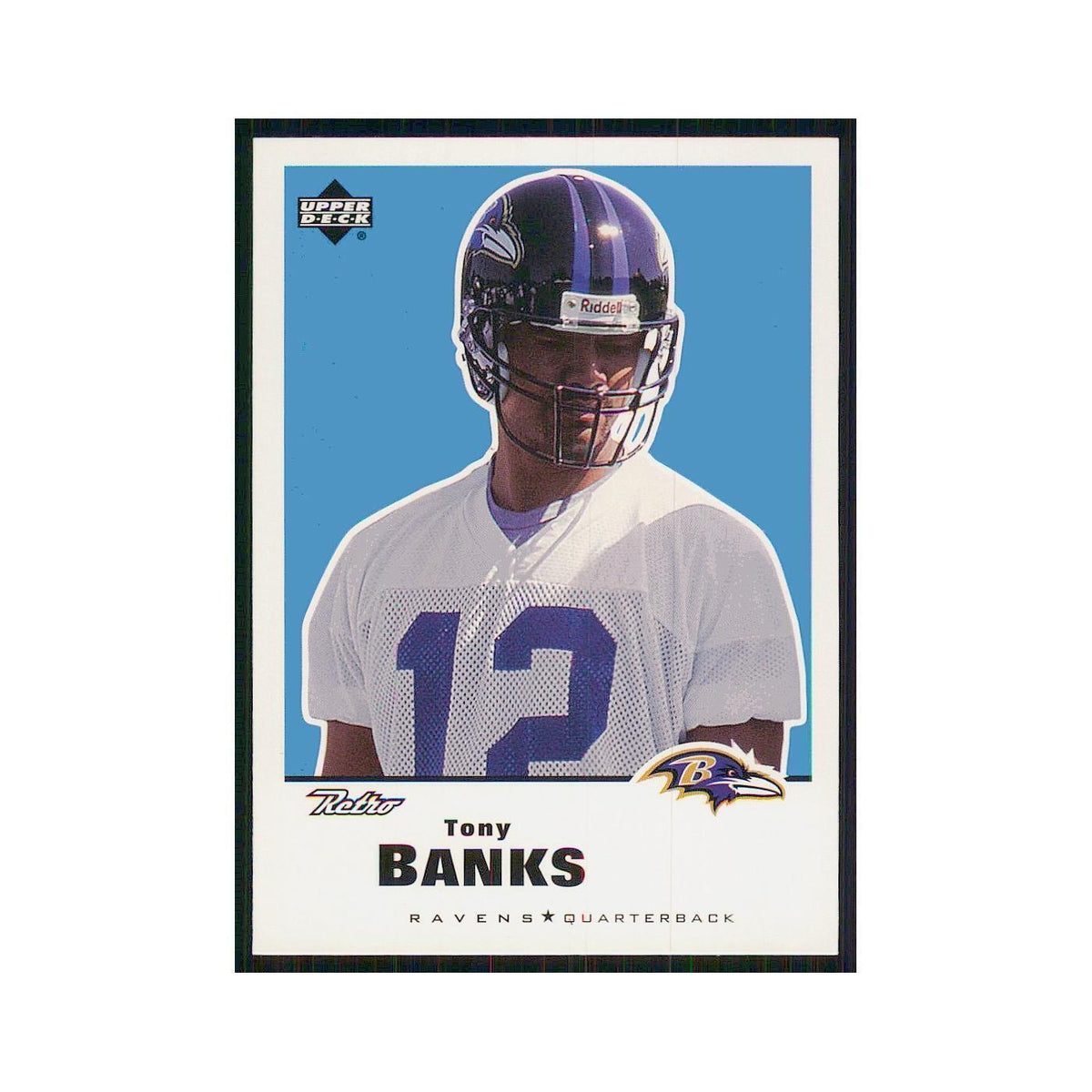 1999 Upper Deck Retro Tony Banks Ravens #12