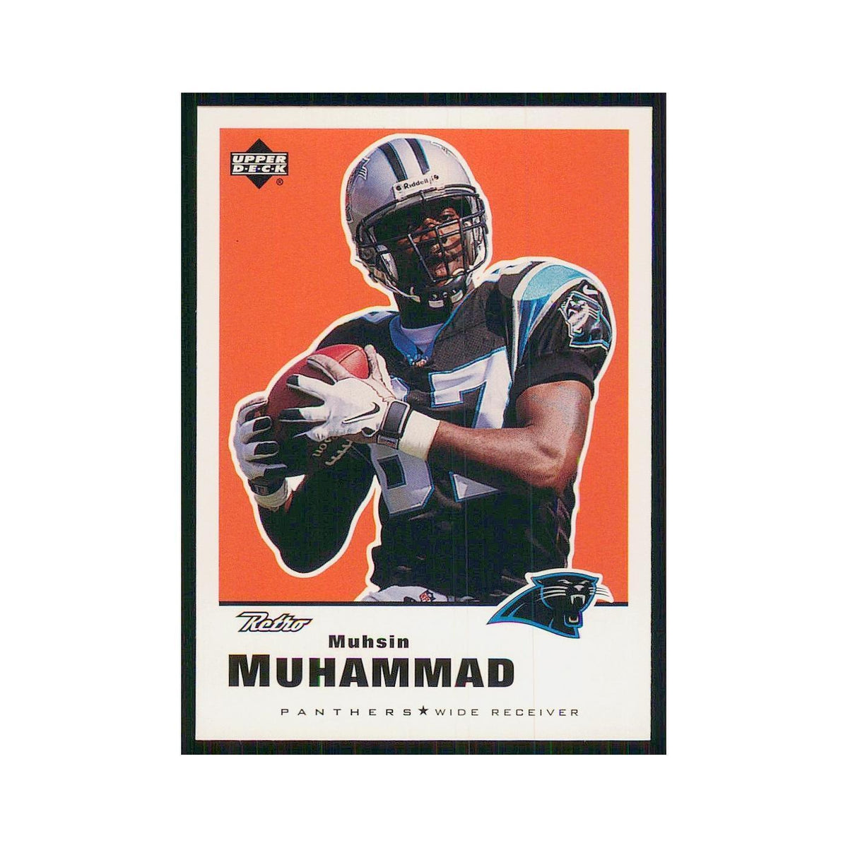 1999 Upper Deck Retro Muhsin Muhammad Panthers #24