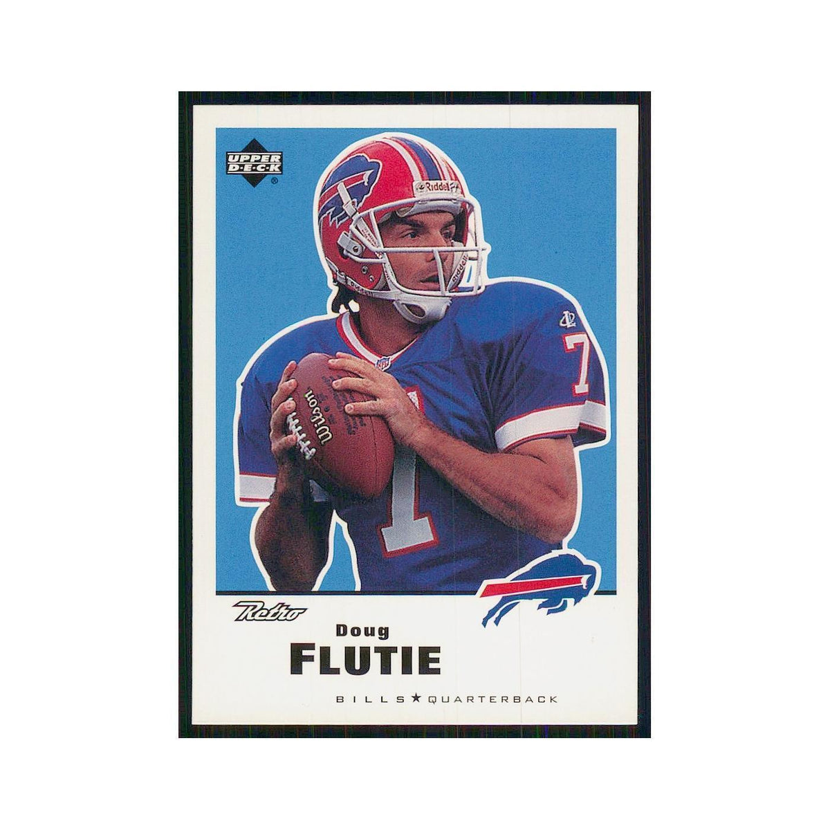 1999 Upper Deck Retro Doug Flutie Bills #17