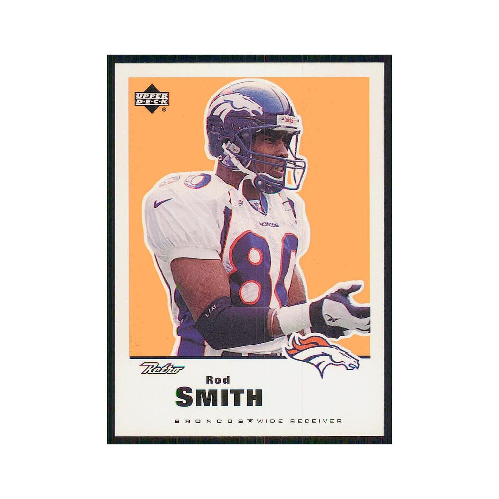 1999 Upper Deck Retro Rod Smith Broncos #51