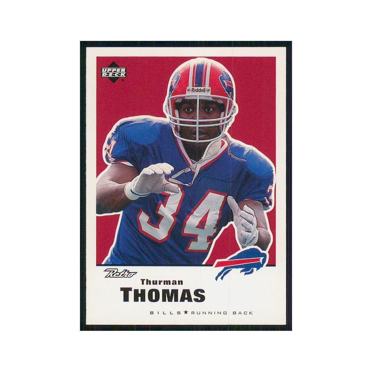 1999 Upper Deck Retro Thurman Thomas Bills #19