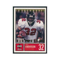 1999 Upper Deck Retro Smashmouth Jamal Anderson Falcons #S2