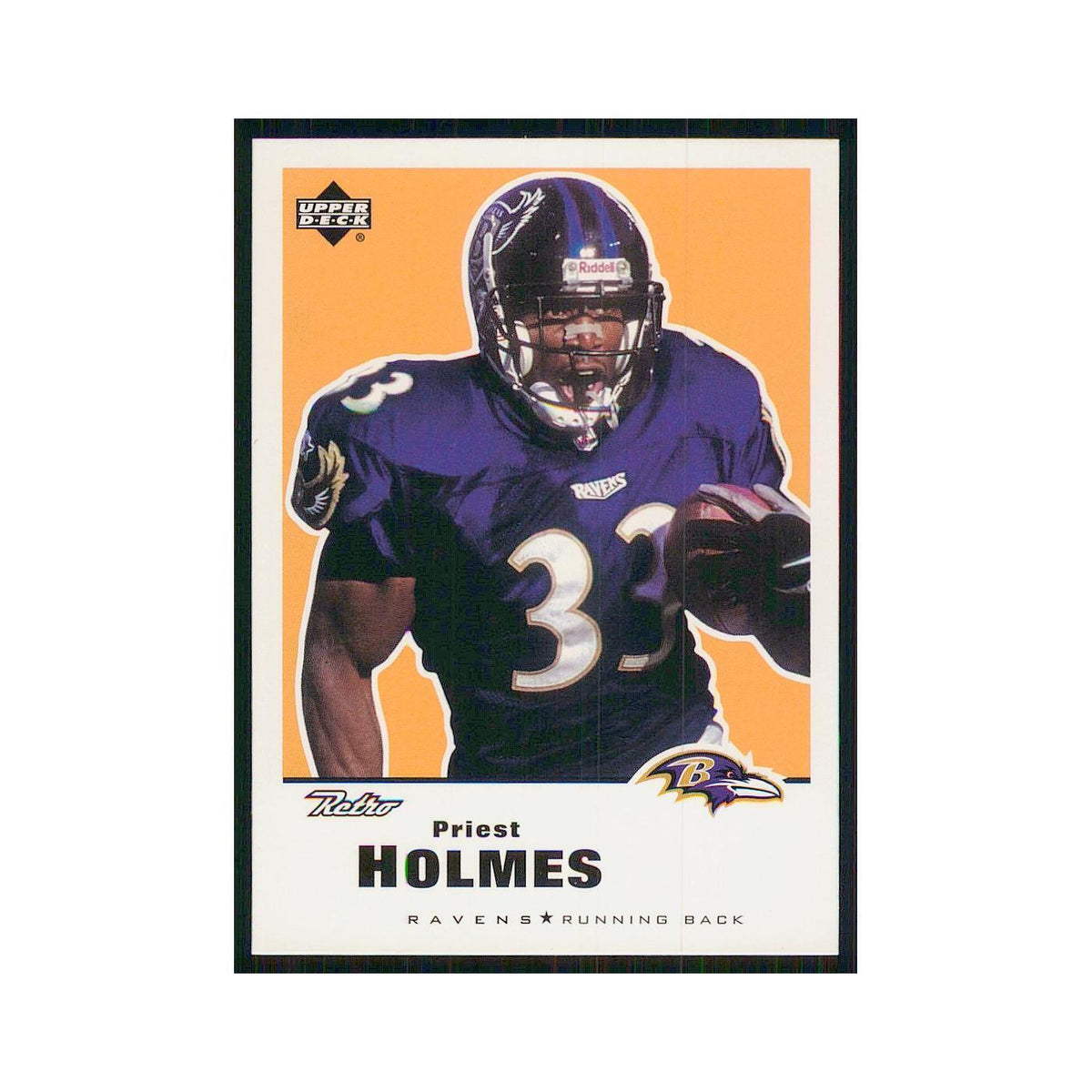 1999 Upper Deck Retro Priest Holmes Ravens #11