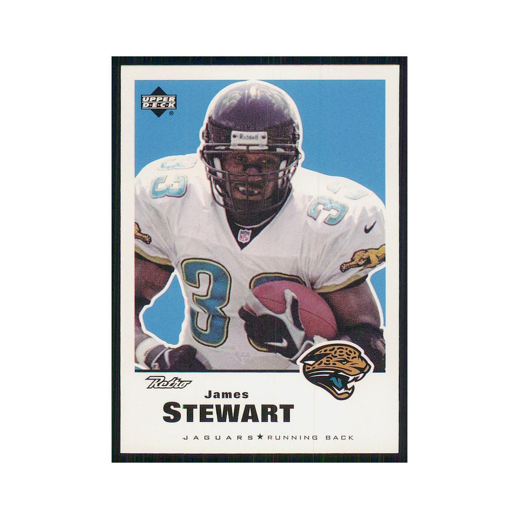 1999 Upper Deck Retro James Stewart Jaguars #71