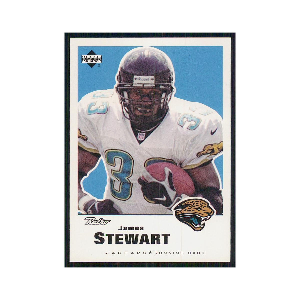 1999 Upper Deck Retro James Stewart Jaguars #71