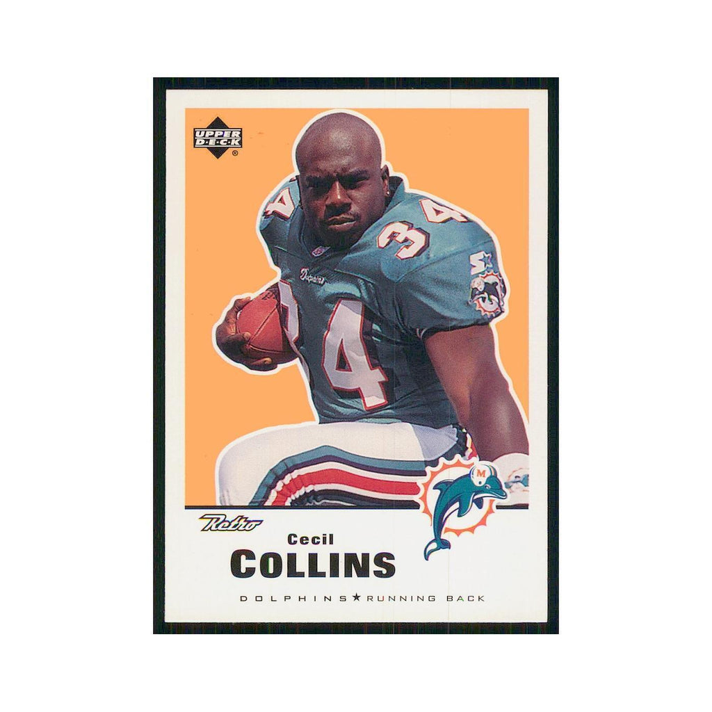 1999 Upper Deck Retro Cecil Collins RC Dolphins #83