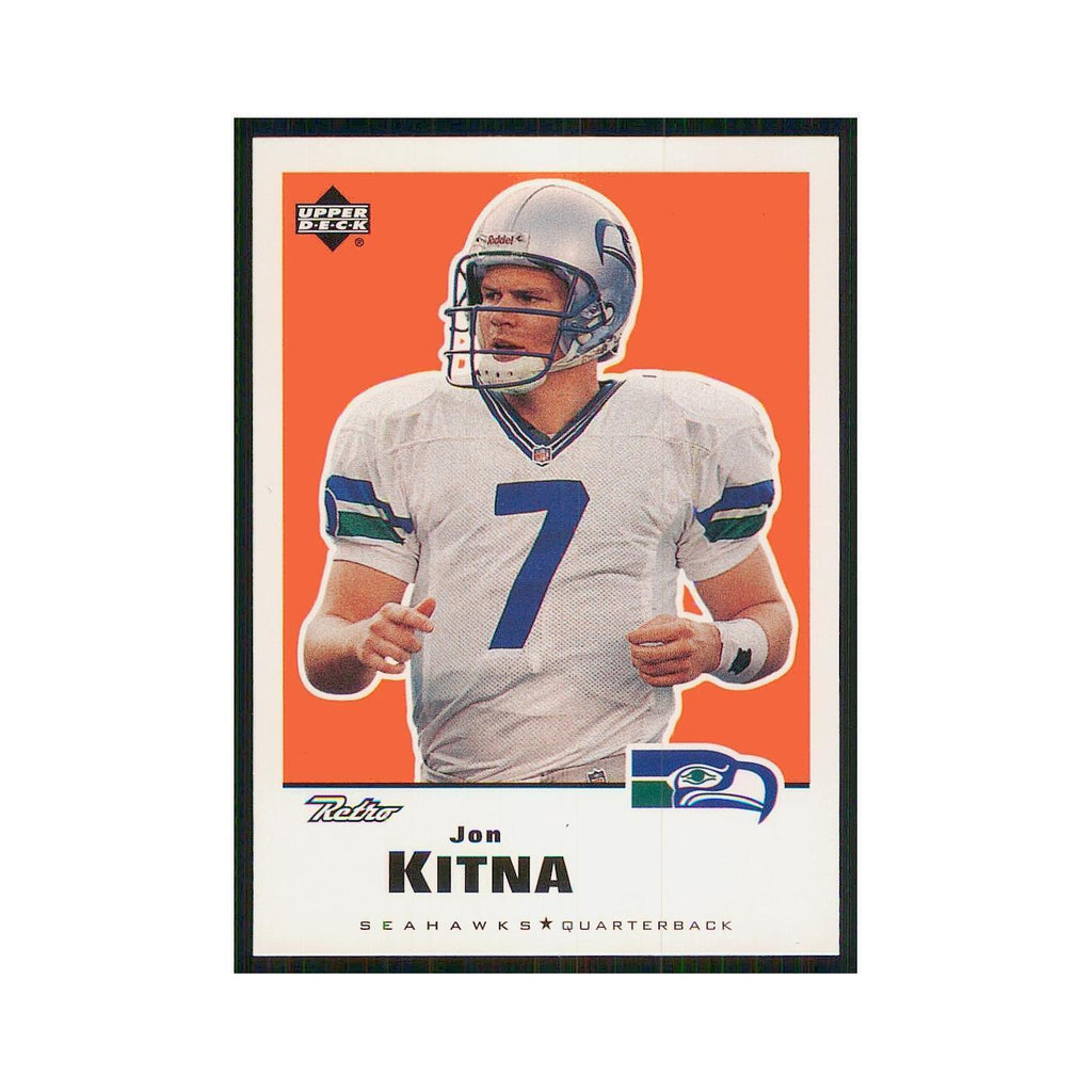 1999 Upper Deck Retro Jon Kitna Seahawks #145