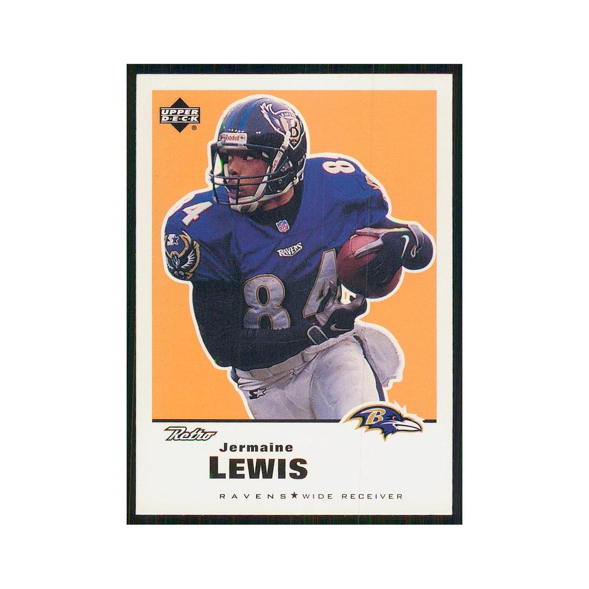 1999 Upper Deck Retro Jermaine Lewis Ravens #15