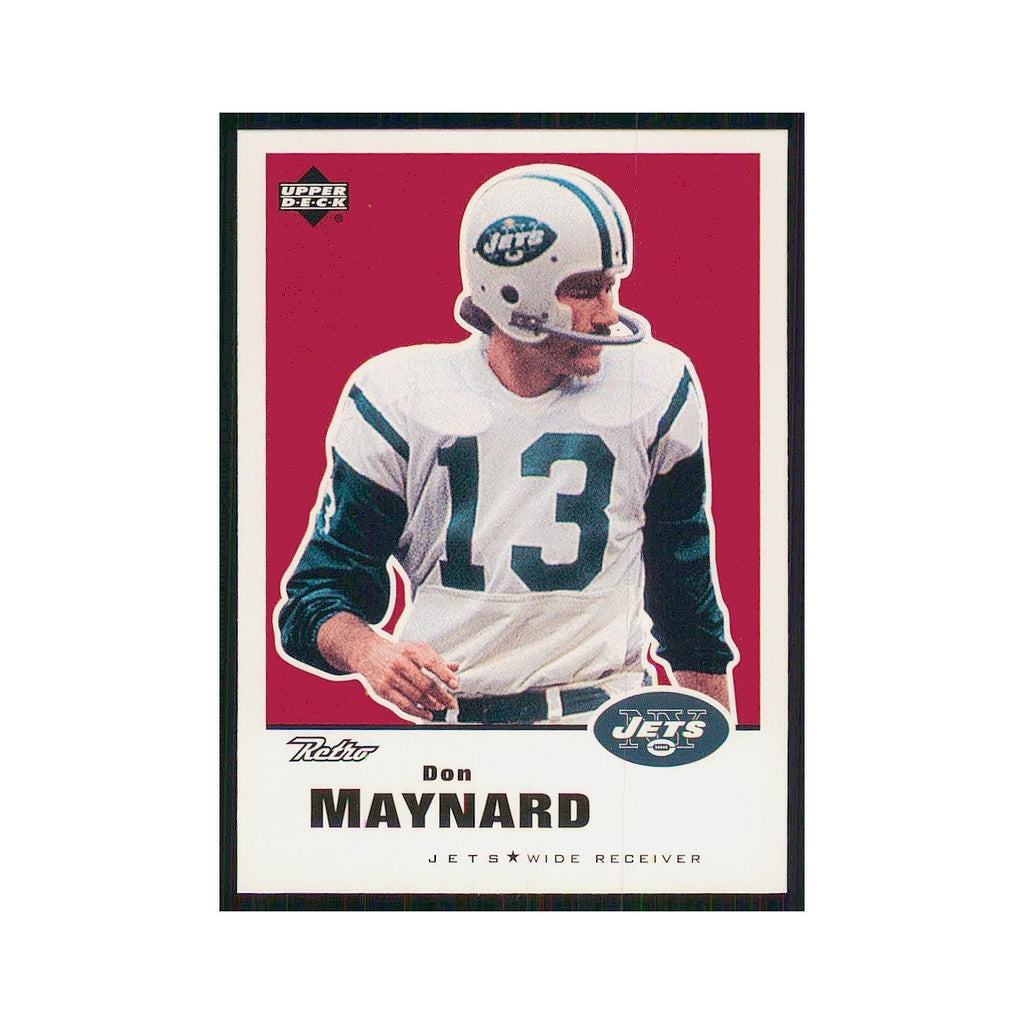1999 Upper Deck Retro Don Maynard Jets #110