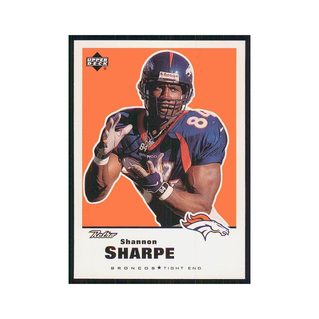 1999 Upper Deck Retro Shannon Sharpe Broncos #52