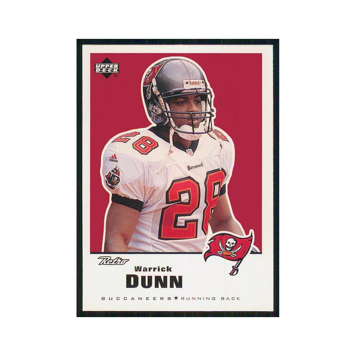 1999 Upper Deck Retro Warrick Dunn Buccaneers #153