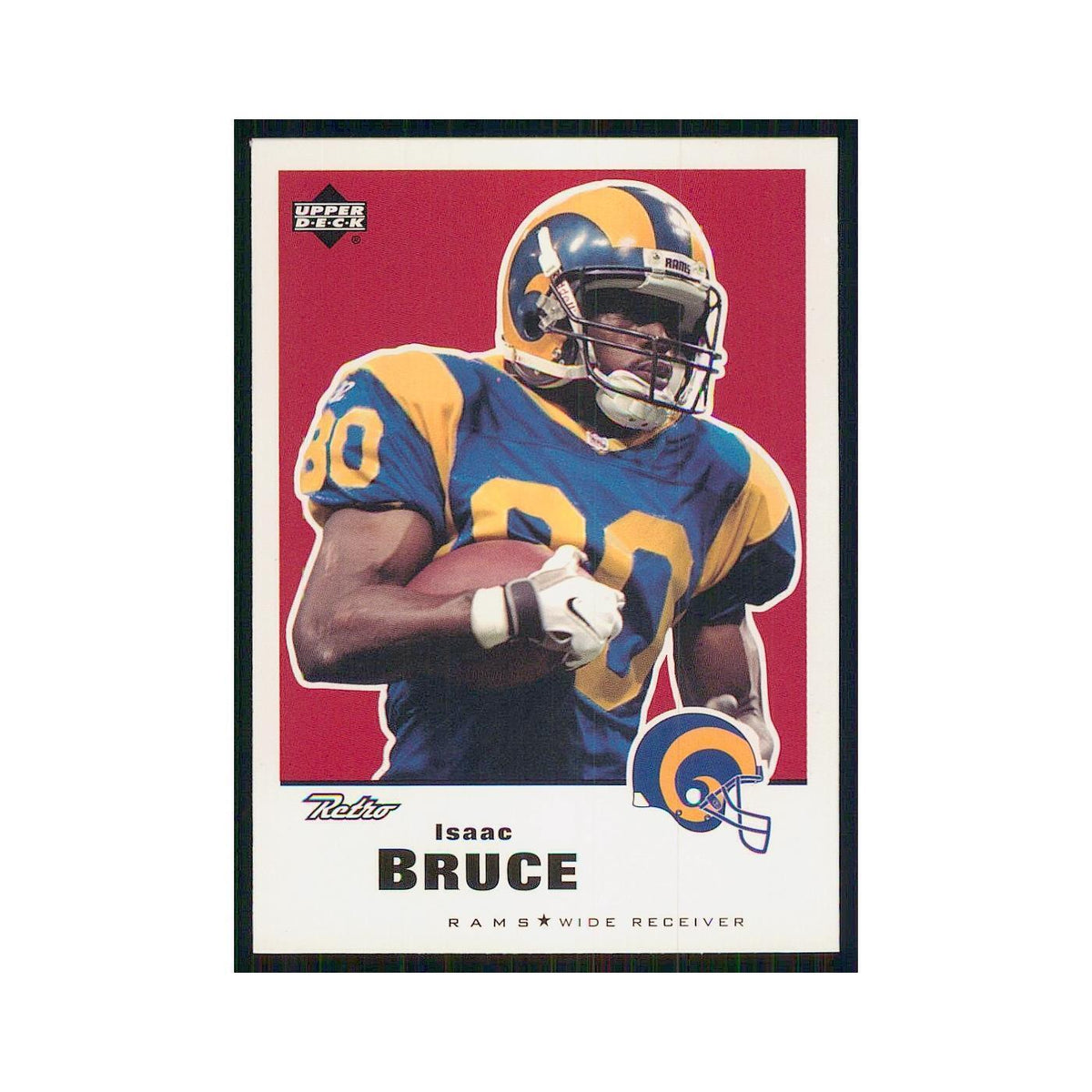 1999 Upper Deck Retro Isaac Bruce St. Louis Rams #132