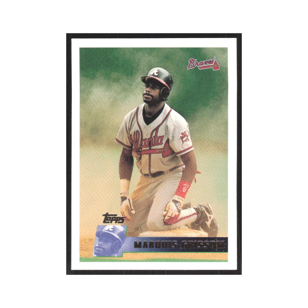 1996 Topps Marquis Grissom Braves #297