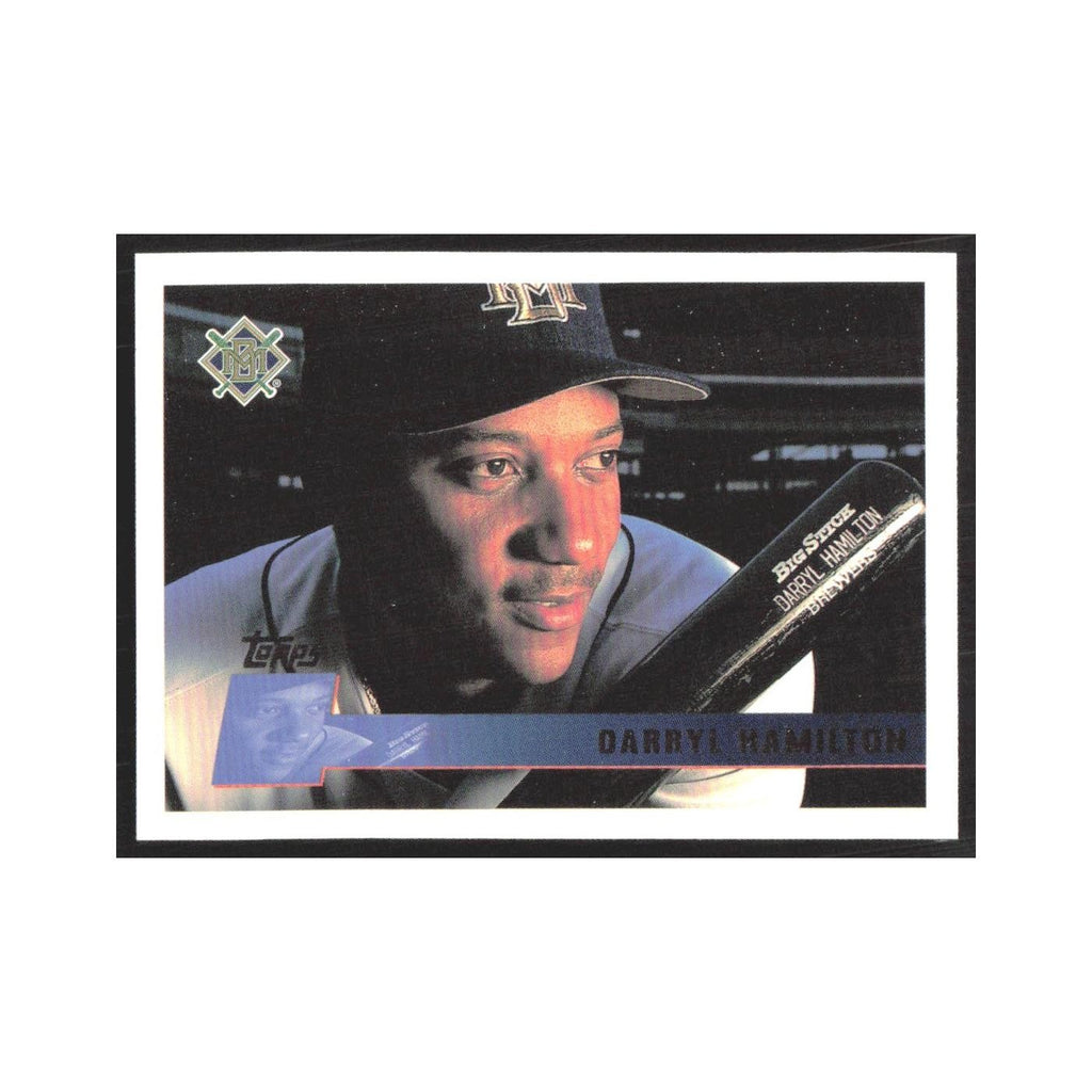1996 Topps Darryl Hamilton Brewers #365