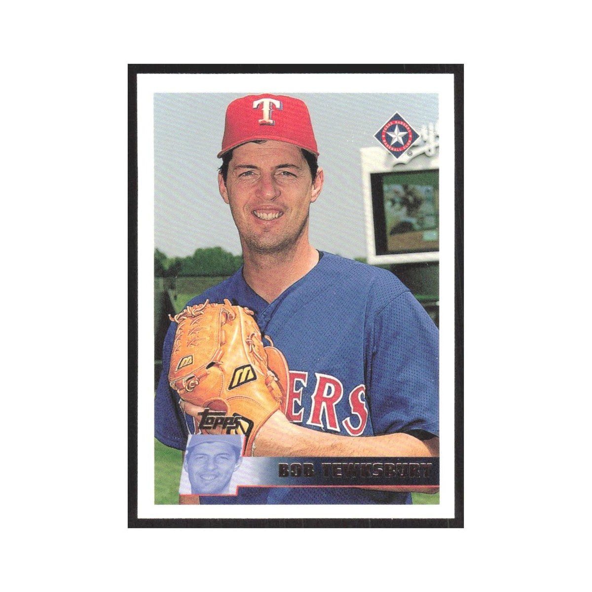 1996 Topps Bob Tewksbury Rangers #387