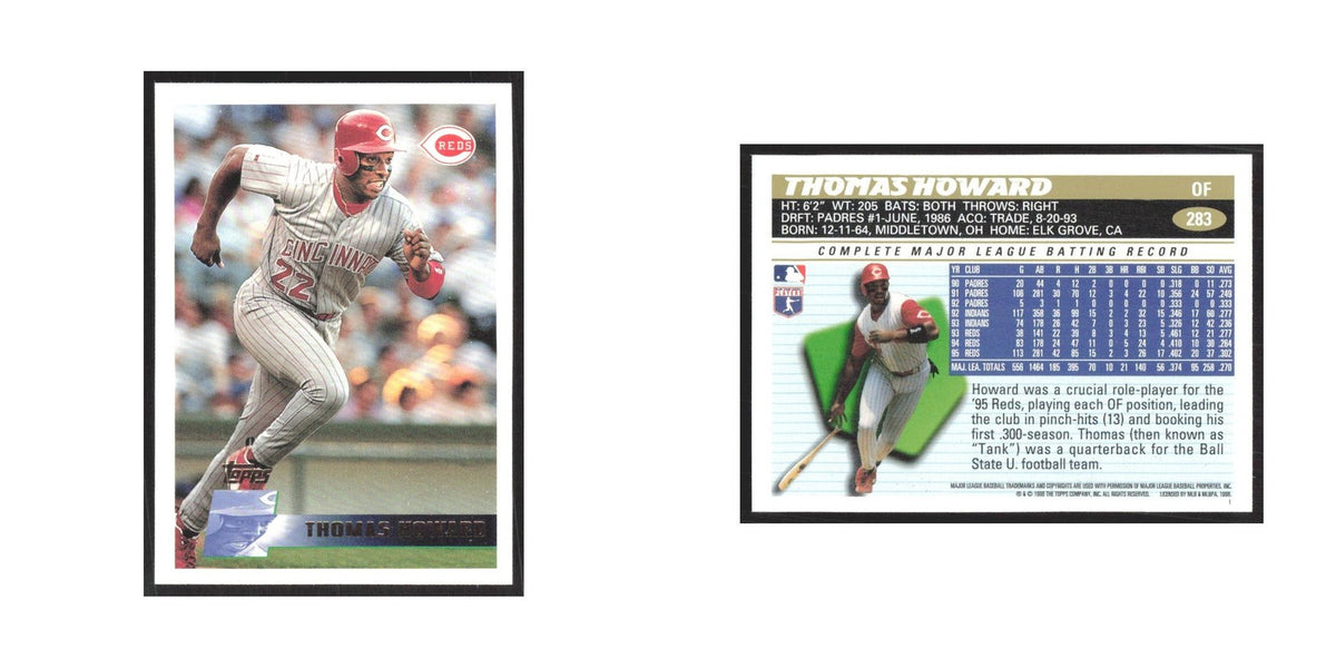 1996 Topps Thomas Howard Reds #283