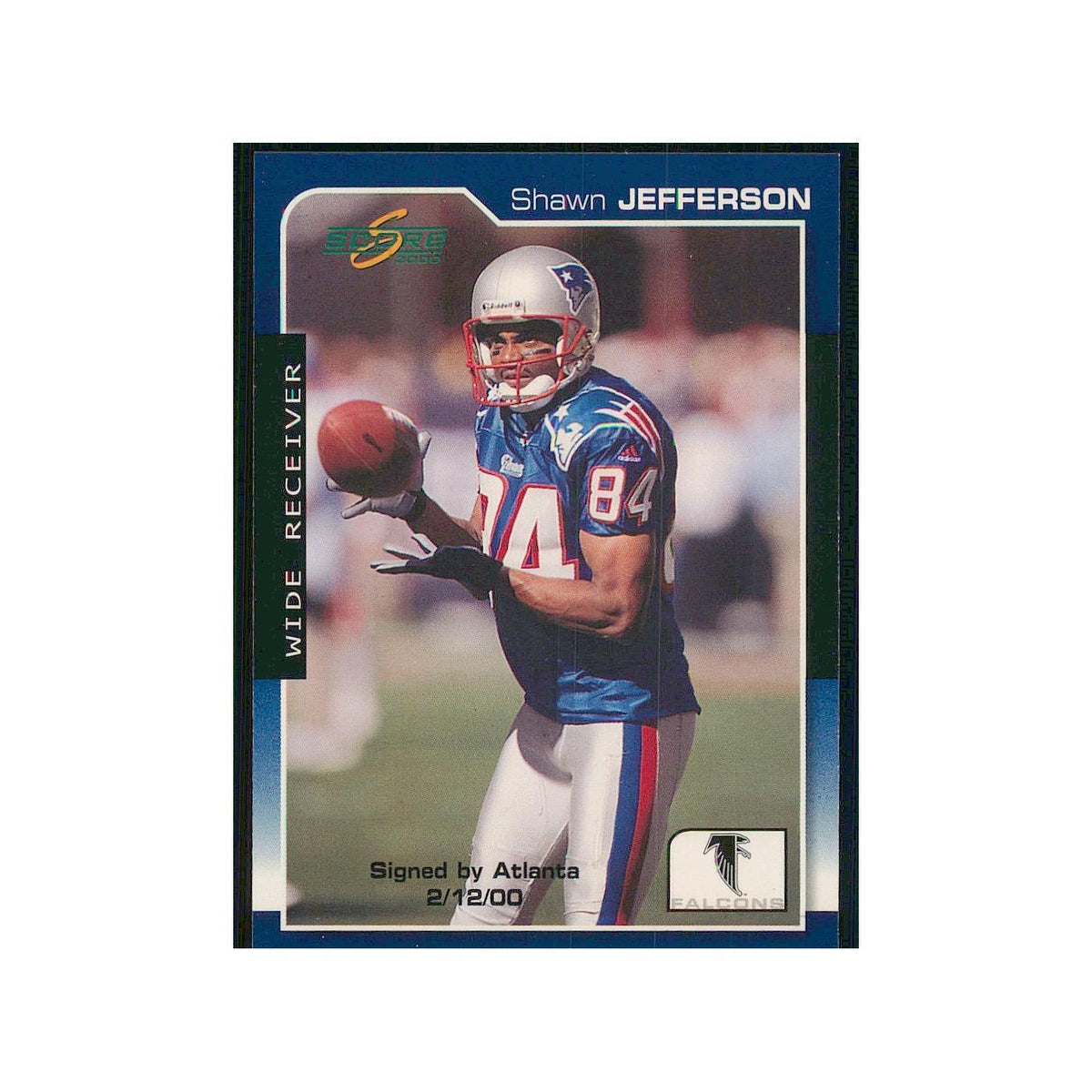 2000 Score Shawn Jefferson Falcons #10
