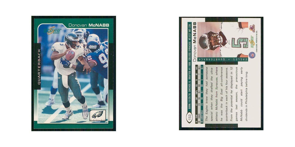 2000 Score Donovan McNabb Eagles #153