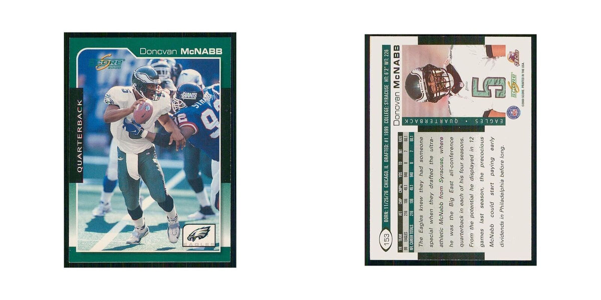 2000 Score Donovan McNabb Eagles #153