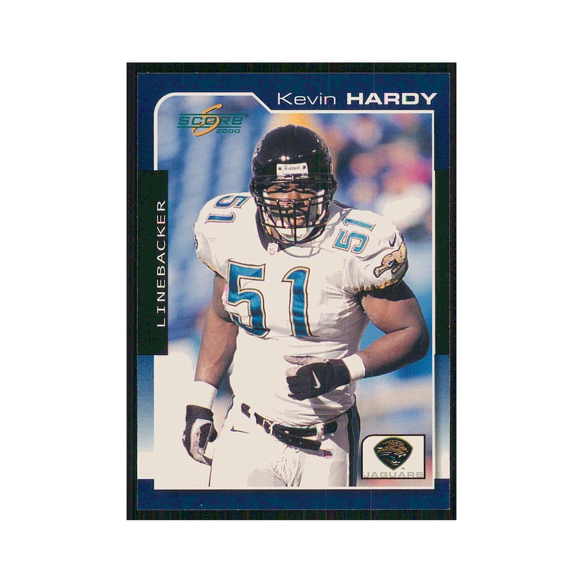 2000 Score Kevin Hardy Jaguars #88