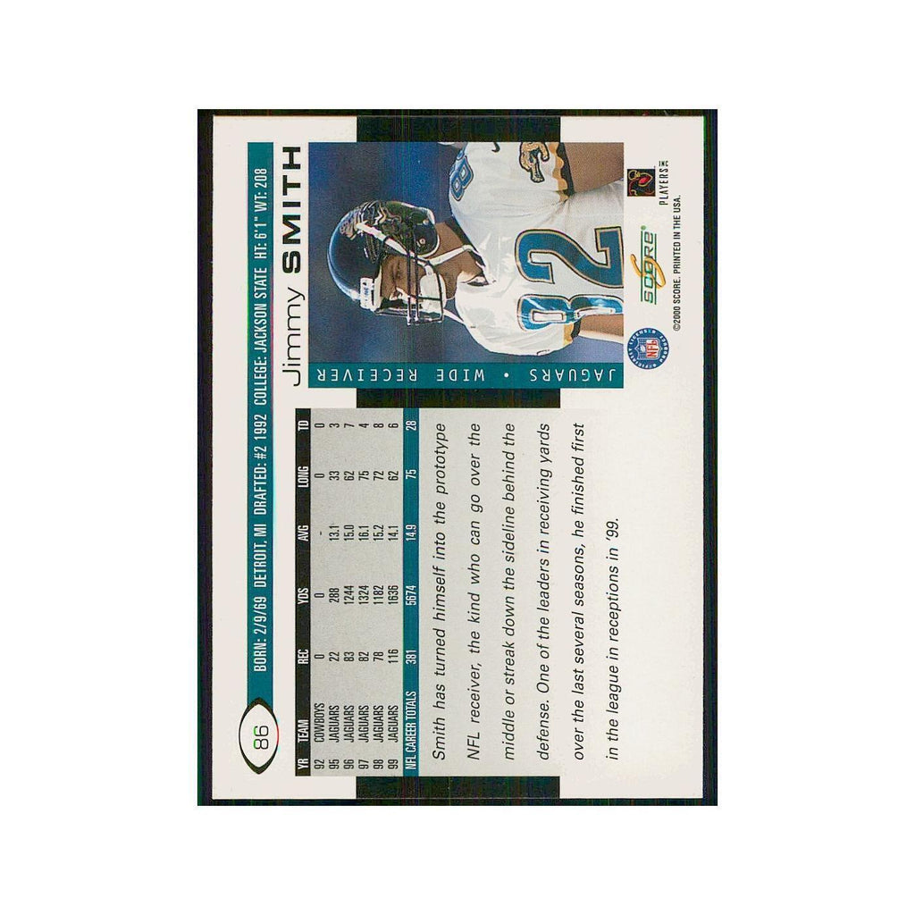 2000 Score Jimmy Smith Jaguars #86