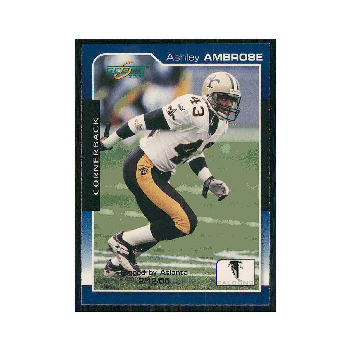2000 Score Ashley Ambrose Falcons #11