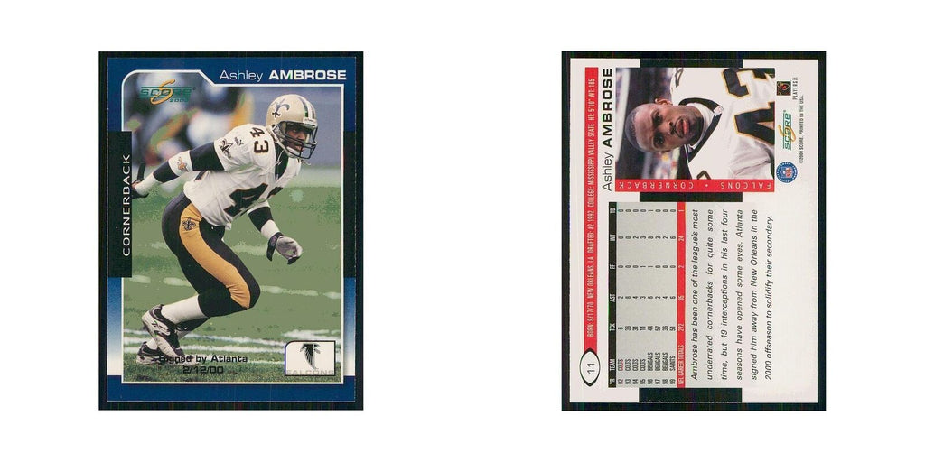 2000 Score Ashley Ambrose Falcons #11