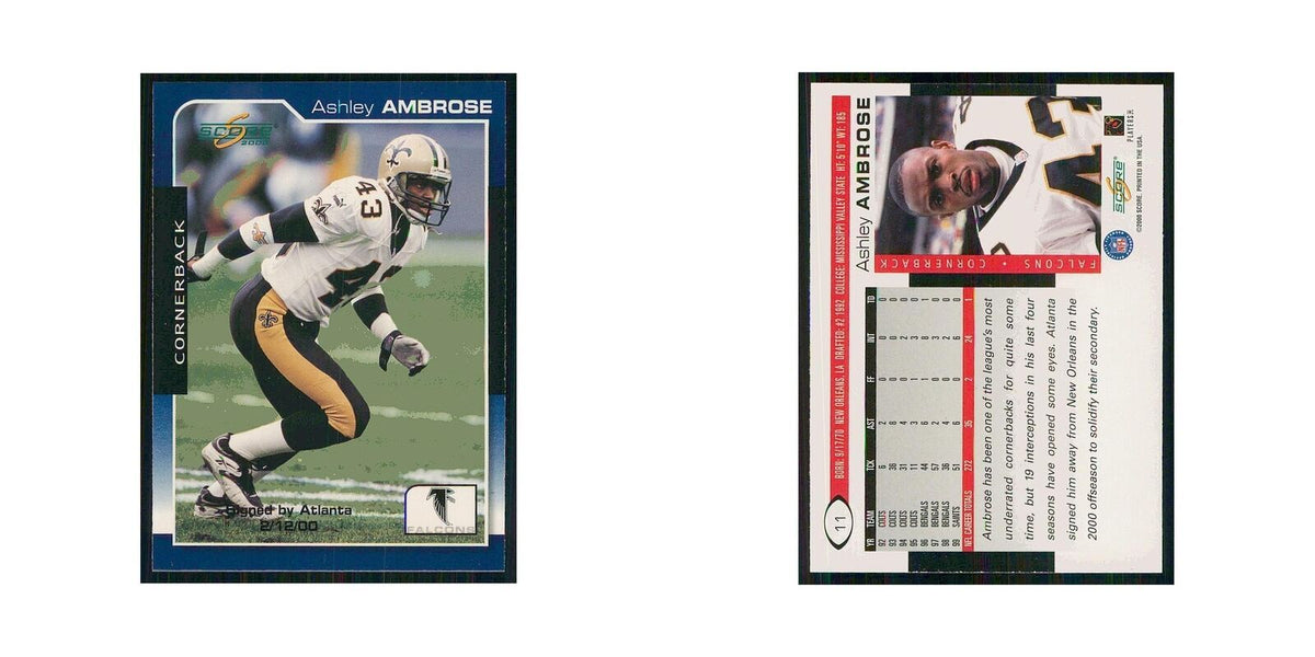 2000 Score Ashley Ambrose Falcons #11