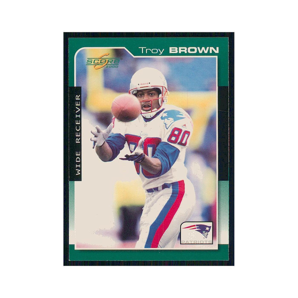 2000 Score Troy Brown Patriots #122