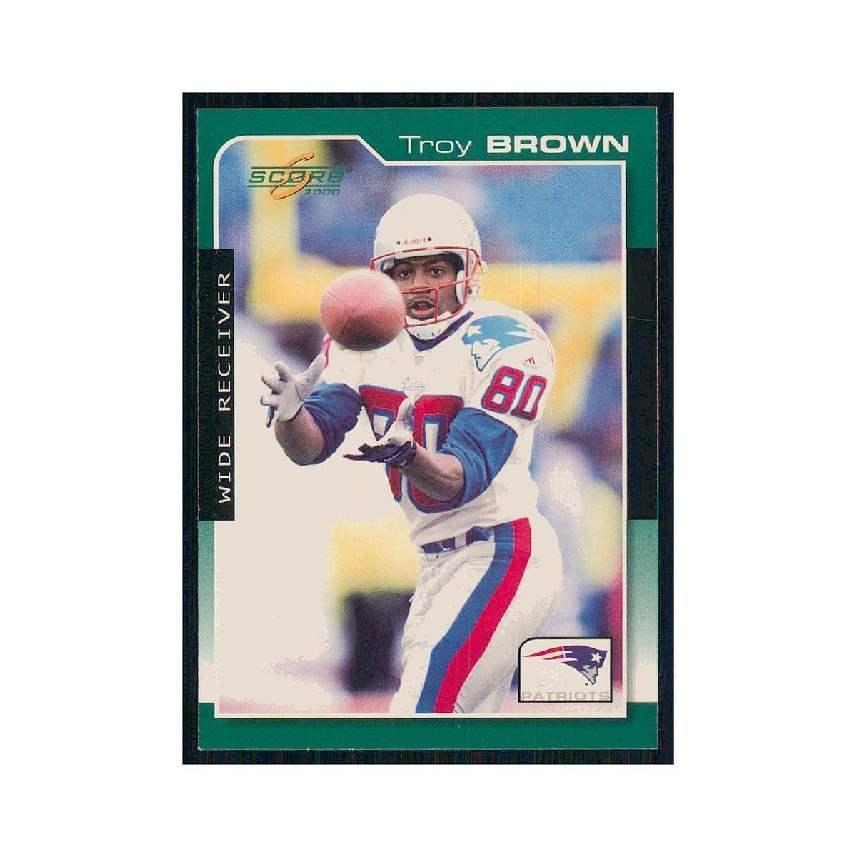 2000 Score Troy Brown Patriots #122
